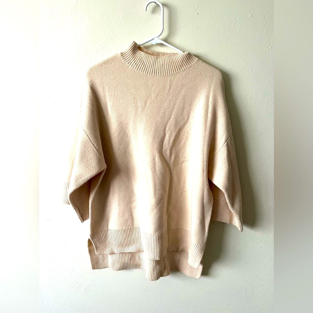 Baldwin White Cashmere, Baby Wool, Yak Sweater